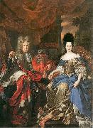 Double portrait of Johann Wilhelm von der Pfalz and Anna Maria Luisa de' Medici